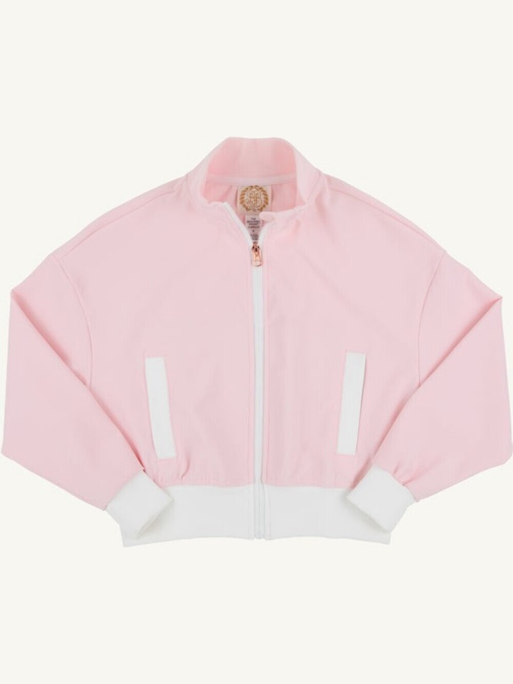 The Beaufort Bonnet Company Prepletic Jules Pink And White Jacket Size 6